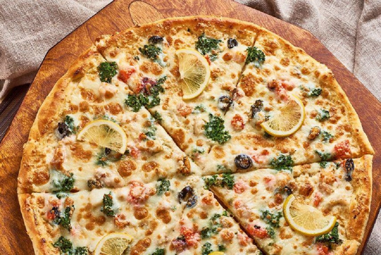 Пицца Океан *38 см Palermo Pizza | Пиццерия Палермо Пицца 38 сантиметров Пицца Palermo Доставка Волгоград